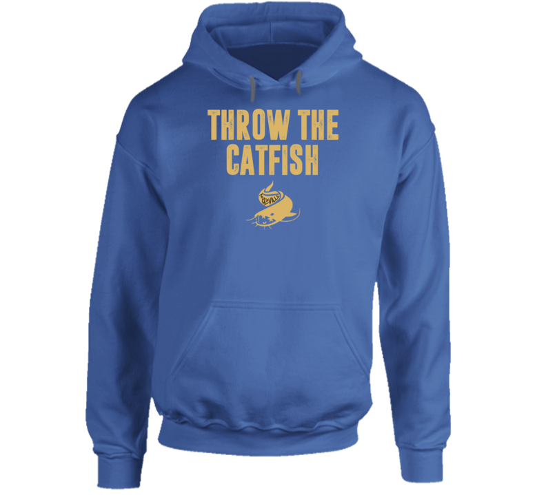 Throw The Catfish Nashville Predators Catfish Hockey Hoodie