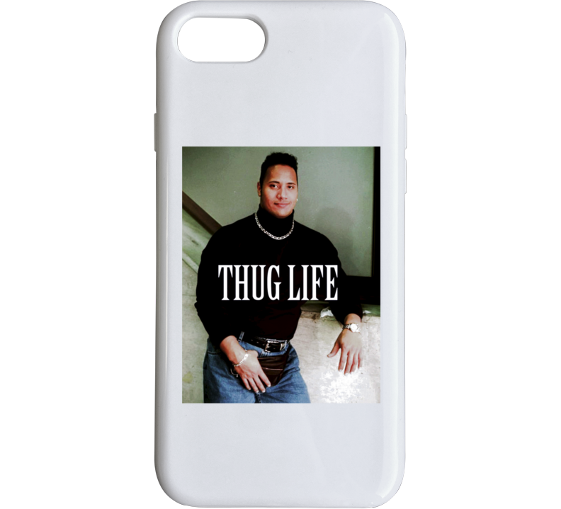 Dwayne The Rock Johnson Funny Throwback Thug Life Phone Case Dwayne The Rock Johnson Funny Throwback Thug Life Phone Case