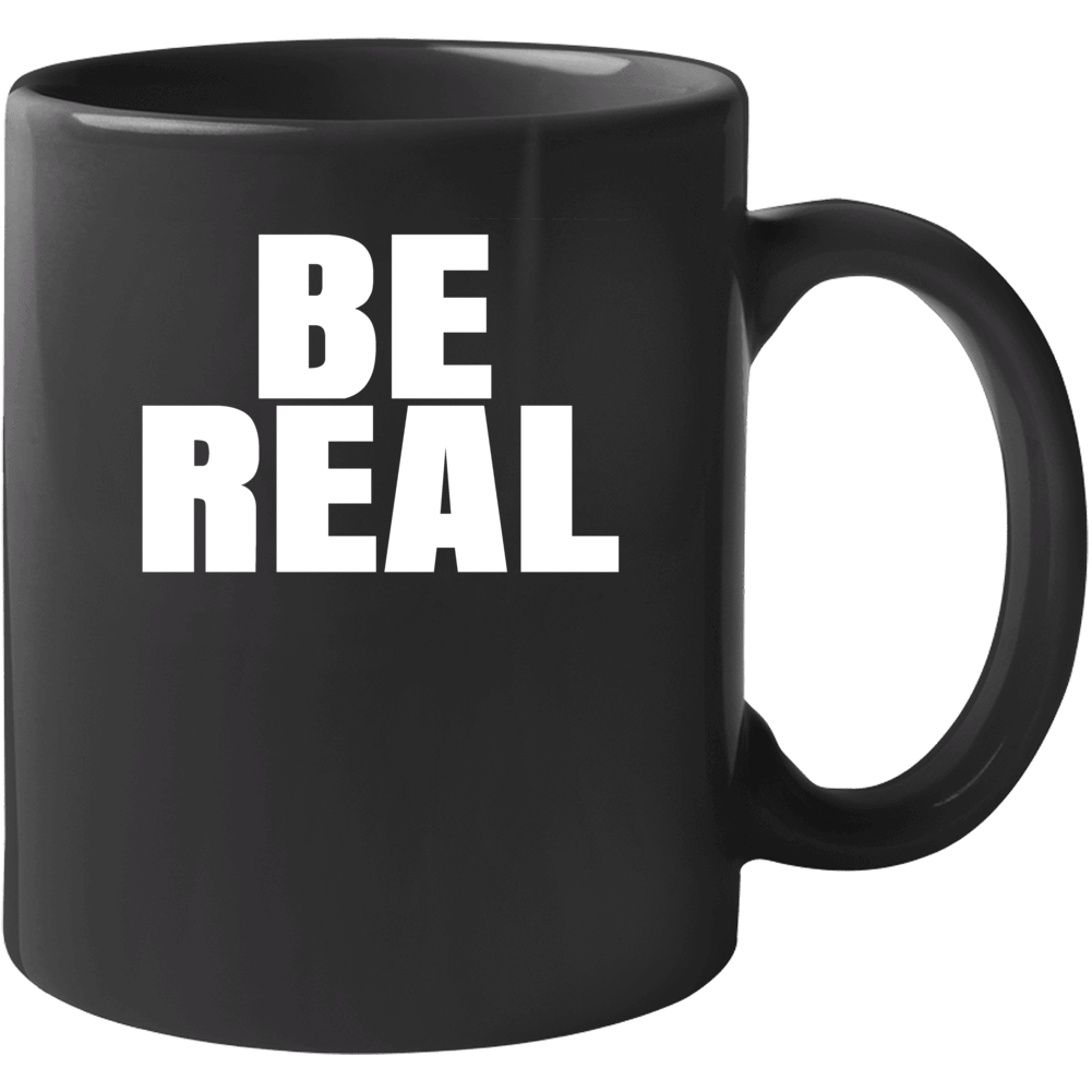 Mike Tyson Wears Be Real Mug