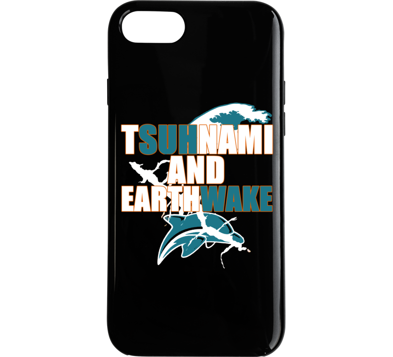 Suh Ndamukong Cameron Wake Tsuhnami And Earthwake Miami Football Phone