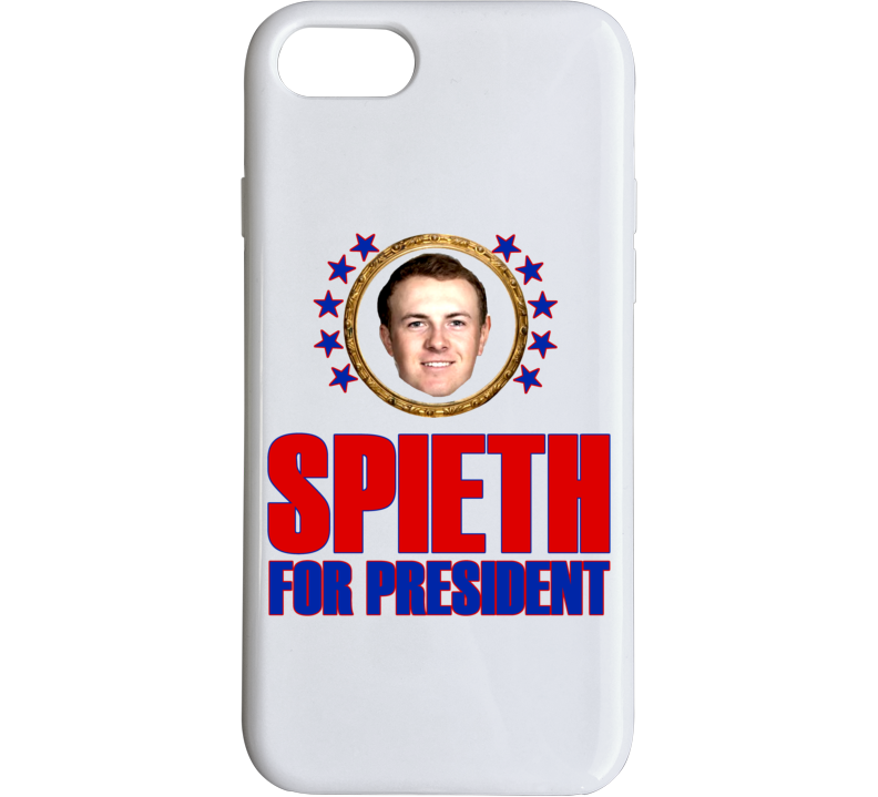 Jordan Spieth For President Pro Golfer Fan Phone Case