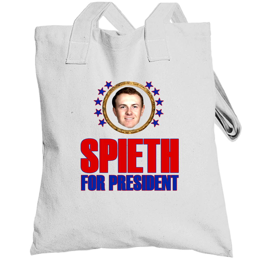 Jordan Spieth For President Pro Golfer Fan Totebag