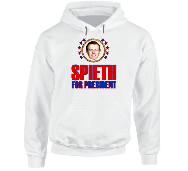 Jordan Spieth For President Pro Golfer Fan Hoodie