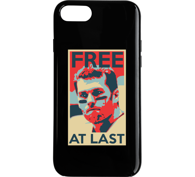 Tom Brady Free At Last Hope Poster Parody Funny New England Football P