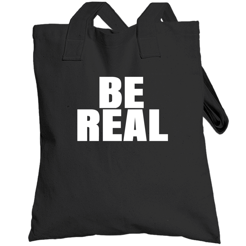 Mike Tyson Wears Be Real Totebag