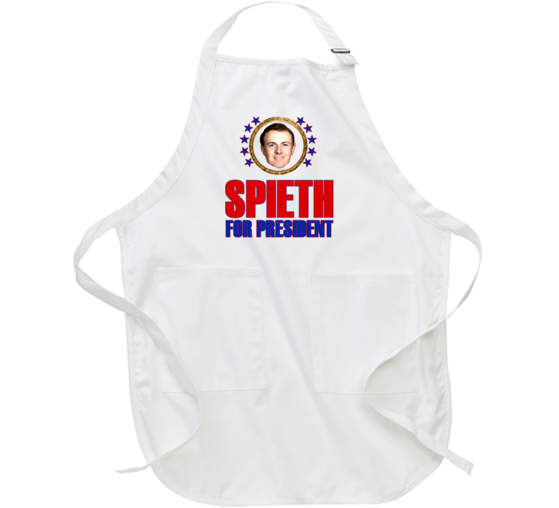 Jordan Spieth For President Pro Golfer Fan Apron