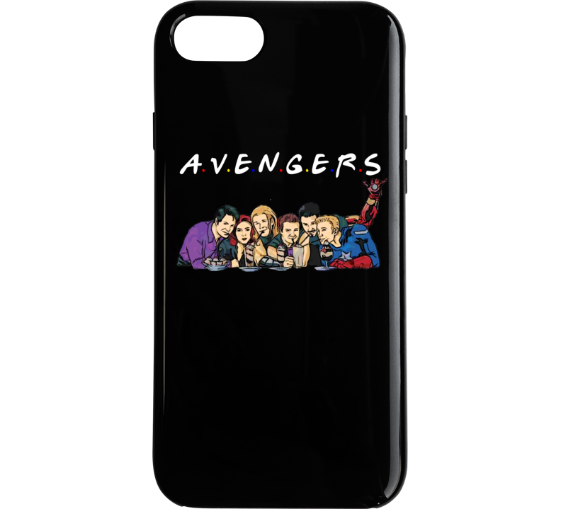 Avengers Friends Parody Funny Phone Case Avengers Friends Parody Funny Phone Case