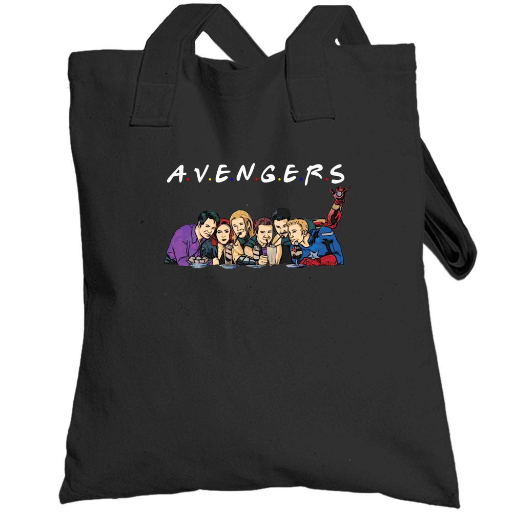 Avengers Friends Parody Funny Totebag Avengers Friends Parody Funny Totebag