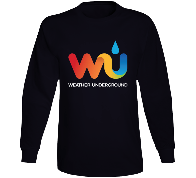 Weather Underground Popular App Fan Long Sleeve