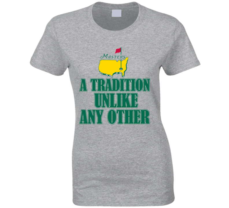 Masters Golf Tournament 2015 Tradition Sports Fan Ladies T Shirt Masters Golf Tournament 2015 Tradition Sports Fan Ladies T Shirt