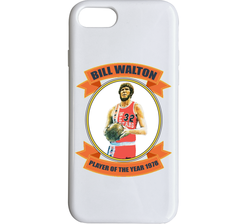 Bill Walton Player Of The Year 1978 Basketball Phone Case