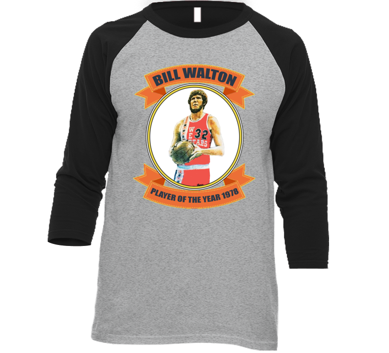 Bill Walton Player Of The Year 1978 Basketball T Shirt