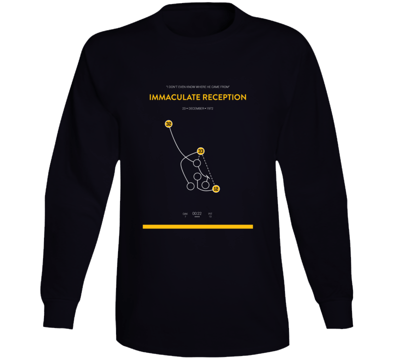 Immaculate Reception Dave Parker Pittsburgh Baseball Long Sleeve