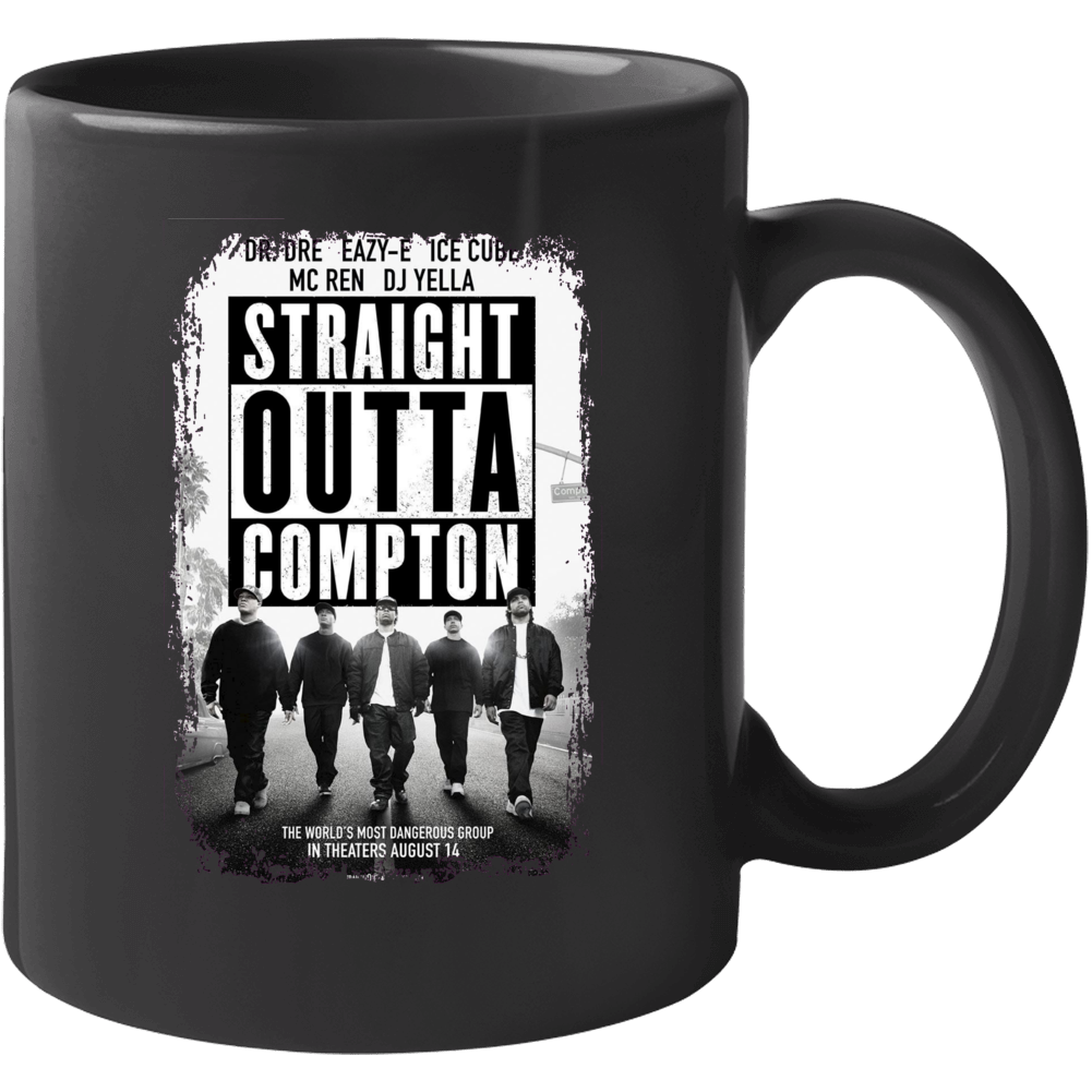 Straight Outta Compton Movie Poster Nwa Music Group Mug