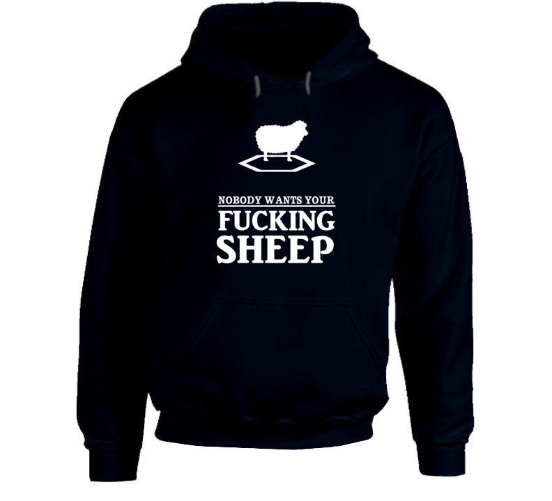 Settlers Of Catan Lonely Sheep Nobody Wants You Sheep Cursing Funny Hoodie