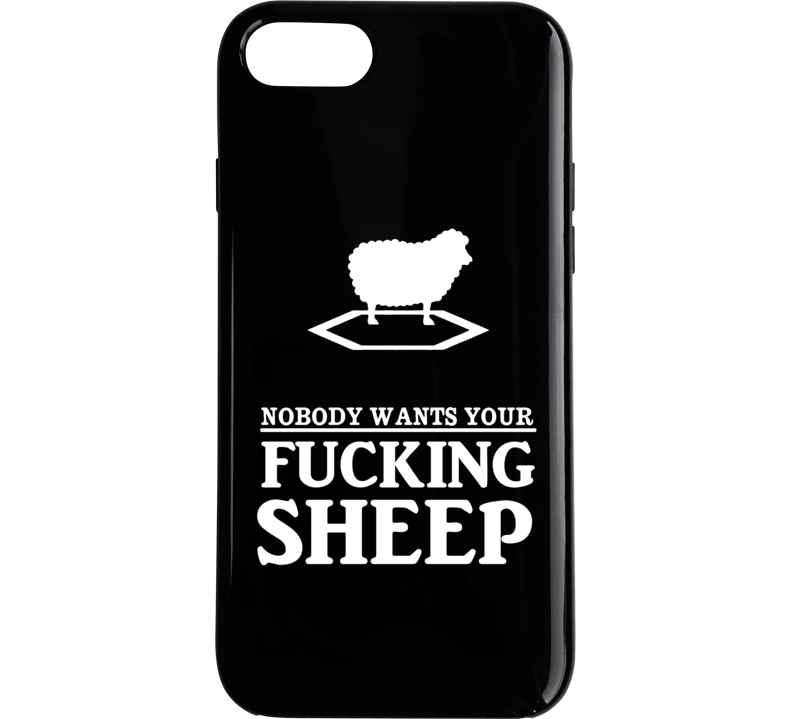 Settlers Of Catan Lonely Sheep Nobody Wants You Sheep Cursing Funny Phone Case