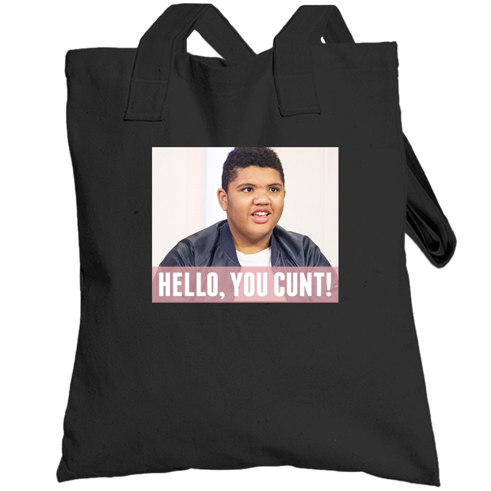 Hello You Cunt Funny Harvey Quote Katie Price Totebag