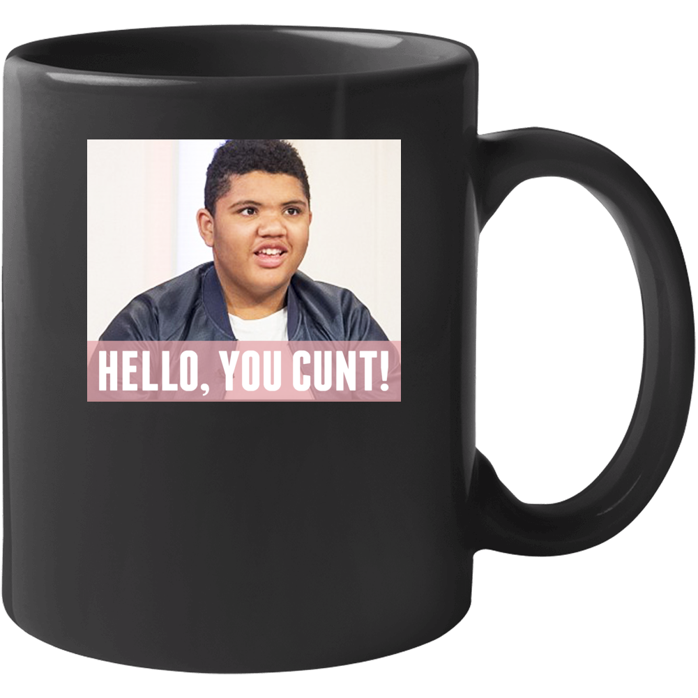 Hello You Cunt Funny Harvey Quote Katie Price Mug