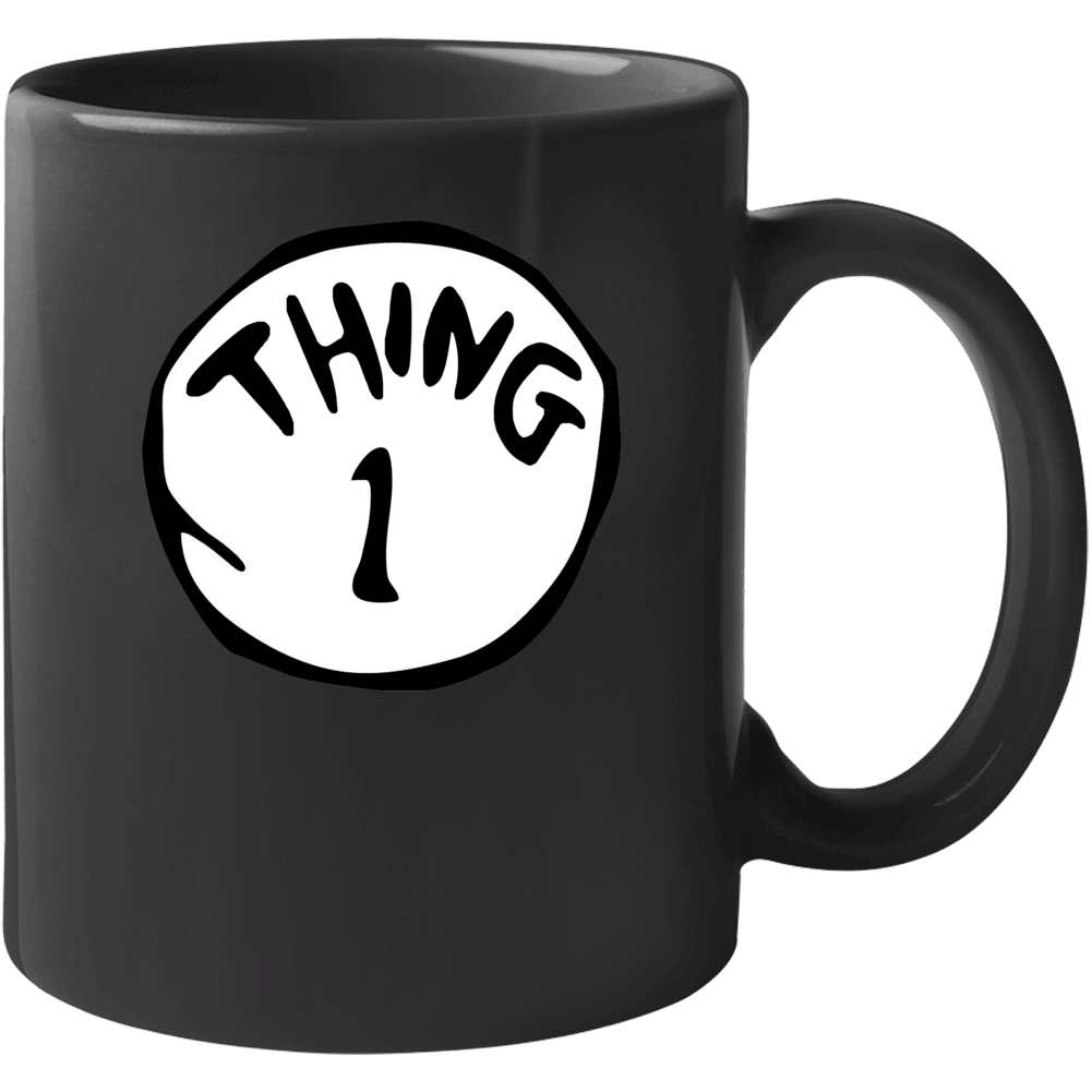 Thing 1 Dr Seuss Funny Mug