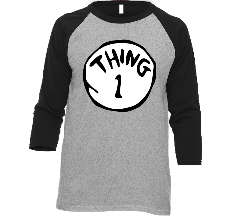 Thing 1 Dr Seuss Funny T Shirt