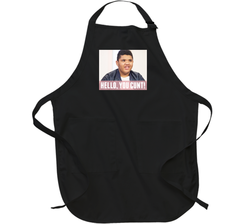 Hello You Cunt Funny Harvey Quote Katie Price Apron