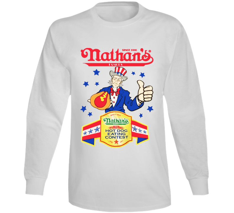 Nathans Hotdog Eating Contest 2016 Long Sleeve