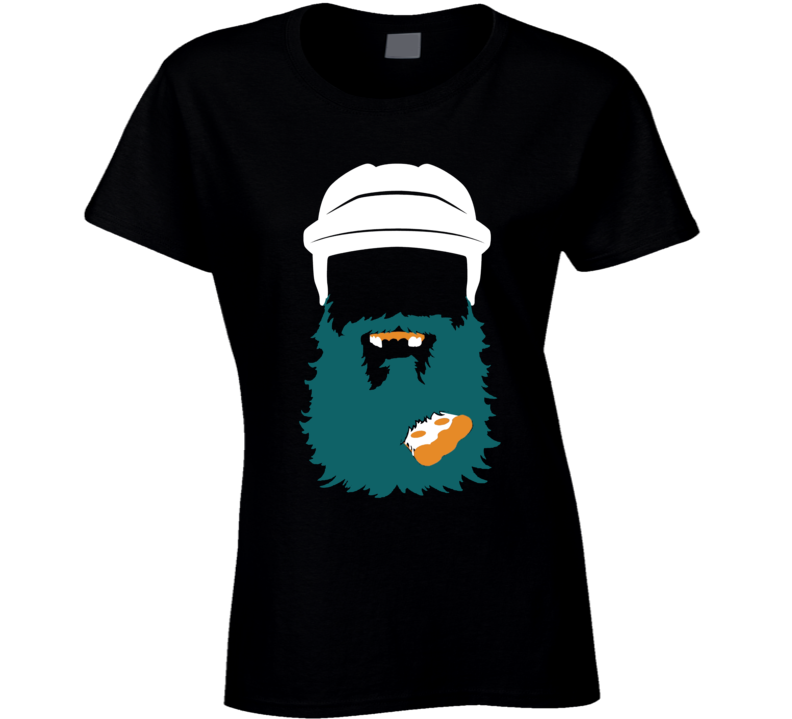 Brent Burns Pizza Beard San Jose Hockey Fan Ladies T Shirt