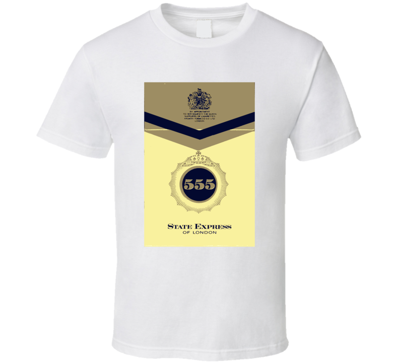 555 State Express Of London Cigerettes T Shirt