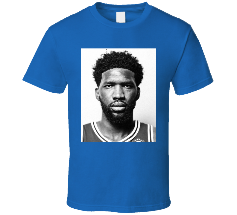 Joel Embiid Bw Portrait T Shirt