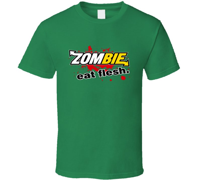 Subway Restaurant Zombie Eat Flesh Parody Slogan Funny T Shirt Subway Restaurant Zombie Eat Flesh Parody Slogan Funny T Shirt