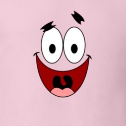 Patrick Face Spongebob Square Pants TV Show Character Funny T Shirt 12276397