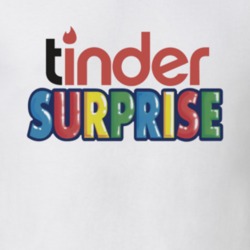 Tinder Surprise Parody Funny T Shirt 12369097