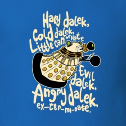 Doctor Who Dalek Lullaby Big Bang Theory Parody T Shirt 15747429
