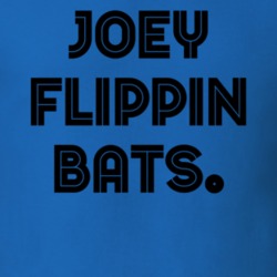 Joey Flippin Bats Jose Bautista Toronto Baseball T Shirt 16850783