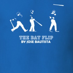 The Bat Flip Jose Bautista Toronto Baseball T Shirt 16852571