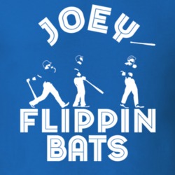 Joey Flippin Bats Jose Bautista Toronto Baseball T Shirt 16853166
