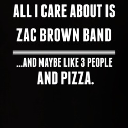 All I Care About Is Zac Brown Band Funny Celebrity T Shirt 17684280