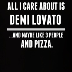 All I Care About Is Demi Lovato Funny Celebrity T Shirt 17684696