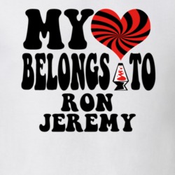 My Heart Belongs To Ron Jeremy Funny Fan Celebrity T Shirt 17757573