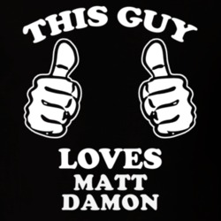 This Guy Loves Matt Damon Celebrity T Shirt 17770894
