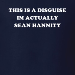 This Is A Disguise Im Actually Sean Hannity Celebrity T Shirt 17776440