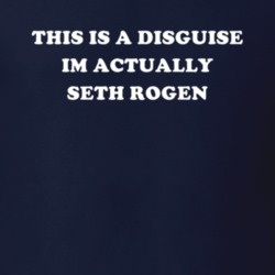 This Is A Disguise Im Actually Seth Rogen Celebrity T Shirt 17776452