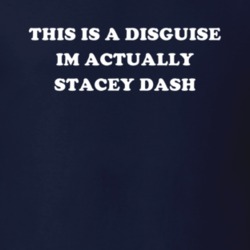 This Is A Disguise Im Actually Stacey Dash Celebrity T Shirt 17776469