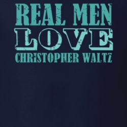 Real Men Love Christopher Waltz Celebrity T Shirt 18471111