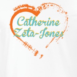 Heart Catherine Zeta-Jones Celebrity T Shirt 18471227