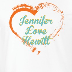Heart Jennifer Love Hewitt Celebrity T Shirt 18471363