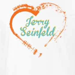 Heart Jerry Seinfeld Celebrity T Shirt 18471366