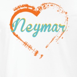Heart Neymar Celebrity T Shirt 18471464