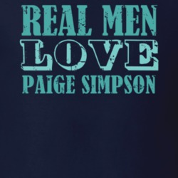 Real Men Love Paige Simpson Celebrity T Shirt 18471469