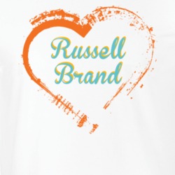 Heart Russell Brand Celebrity T Shirt 18471513